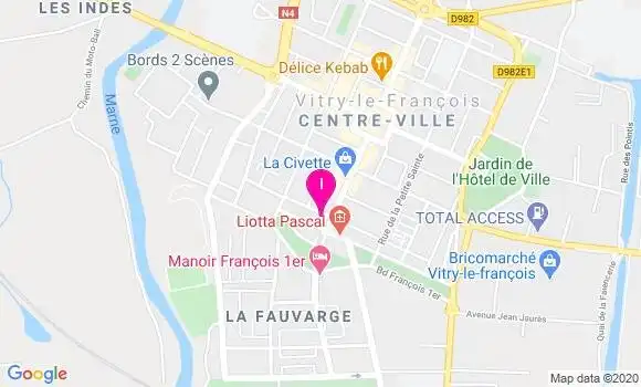 Localisation Sandrine Posson Lauber