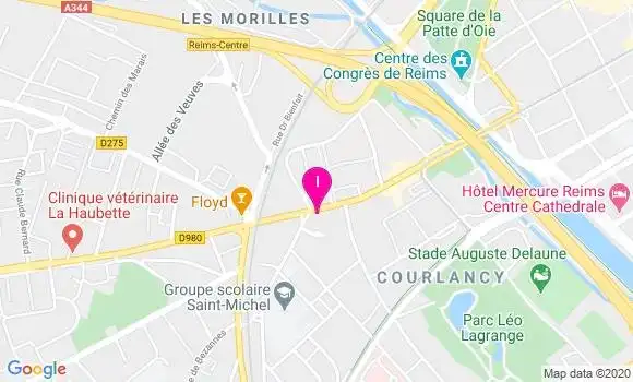 Localisation Catherine Landat
