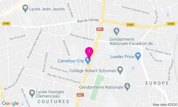 Localisation Fabienne Essouffi
