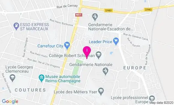 Localisation Virginie Cleau