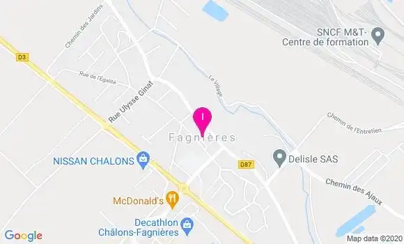 Localisation Loic Pillet