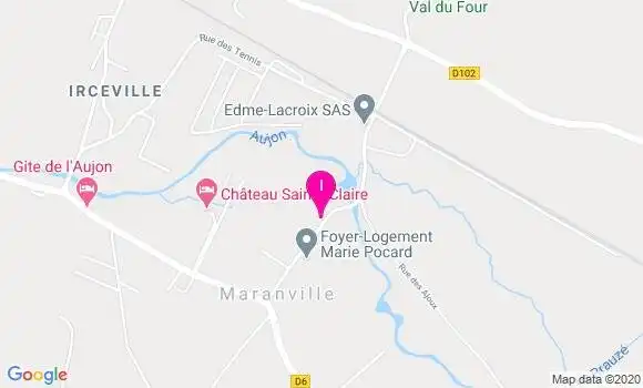 Localisation Nathalie Voirin