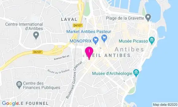 Localisation Elvire Catry