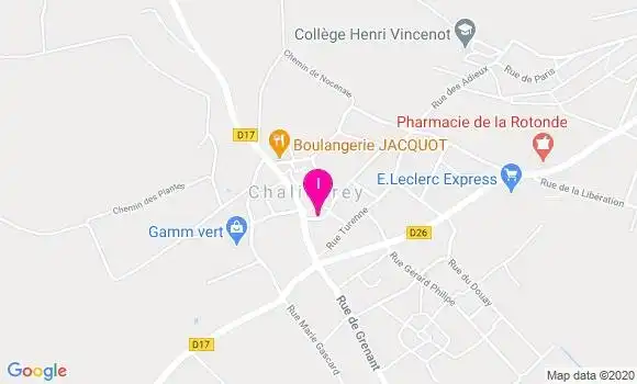 Localisation Marie Christine Raclot