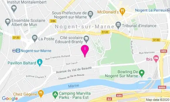 Localisation Gaelle Cardot
