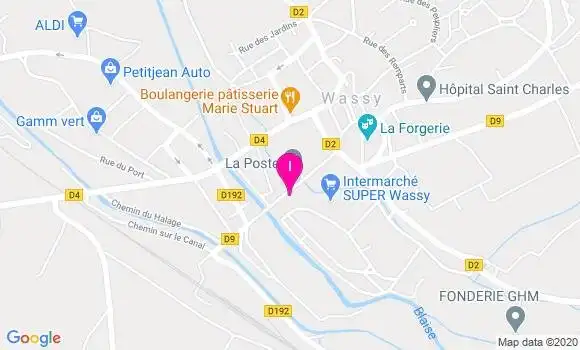 Localisation Isabelle Courtois