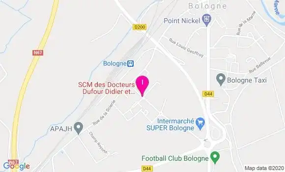 Localisation Pascale Maes