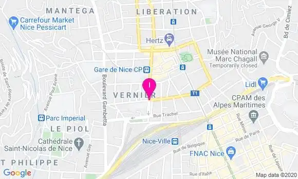 Localisation Carine Noury