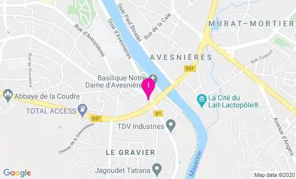 Localisation Sylvie Foucher