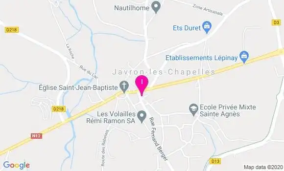 Localisation Laurence Jeanne Aust