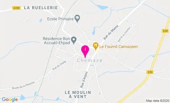 Localisation Jean Francois Houssais