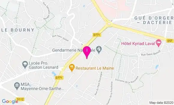Localisation Samuel Barre