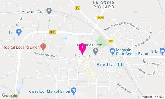 Localisation Chantal Collin