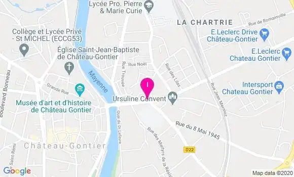 Localisation Christelle Brehin