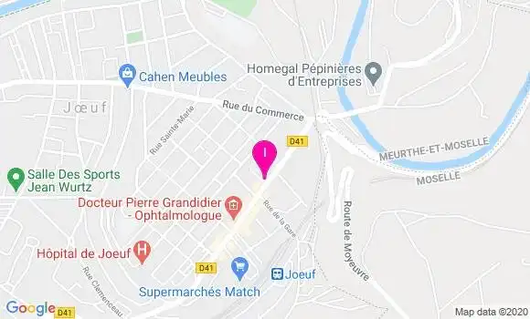 Localisation Sandrine Laforge