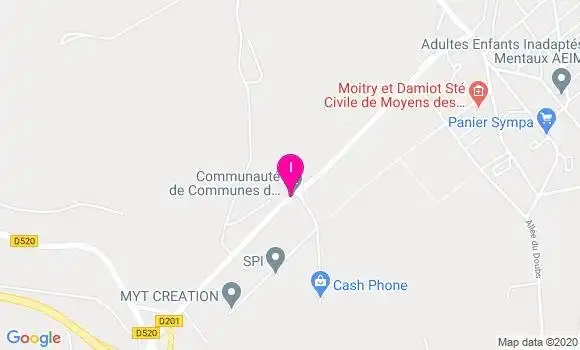 Localisation Anne Chanteur