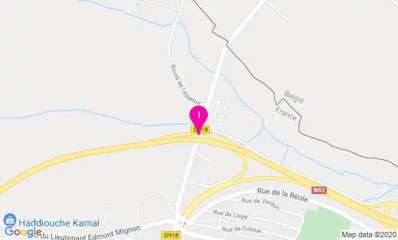 Localisation Isabelle Haumont