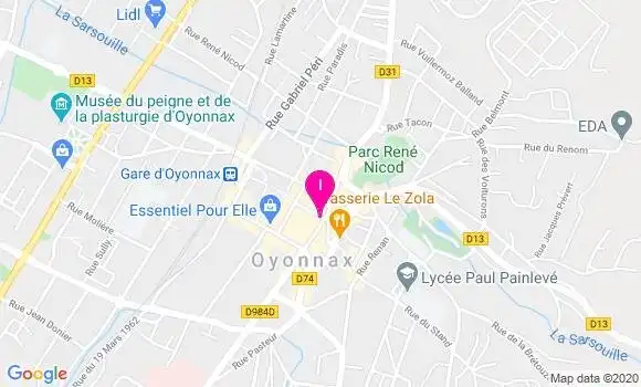 Localisation Agnes Poncet