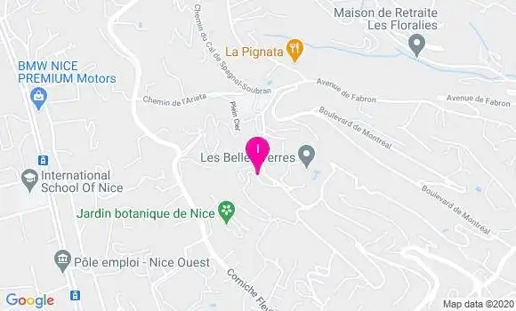 Localisation Serge Ozenda