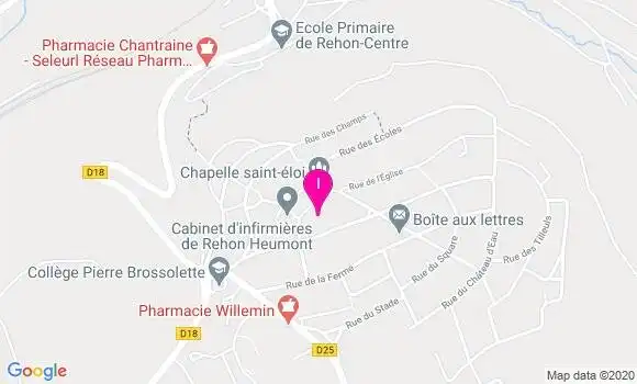 Localisation Brigitte Fernandes