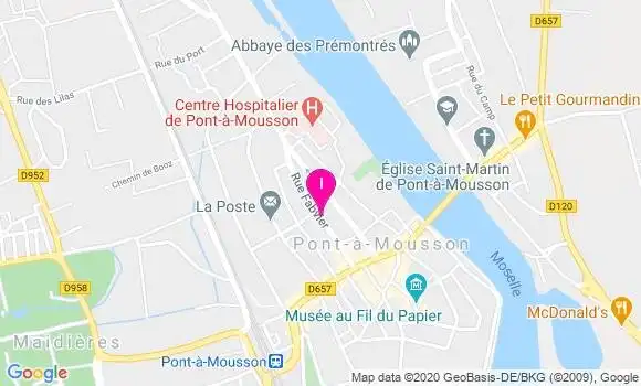 Localisation Sandrine Charis