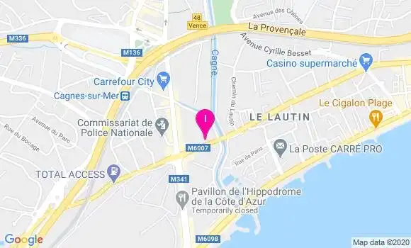 Localisation Jean Robert Rizzuto