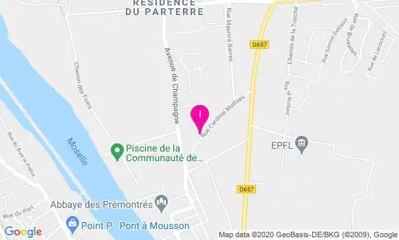 Localisation Virginie Lapointe