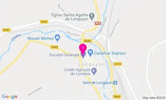 Localisation Catherine Bedin Maubeuge