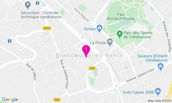 Localisation Marc Thomas
