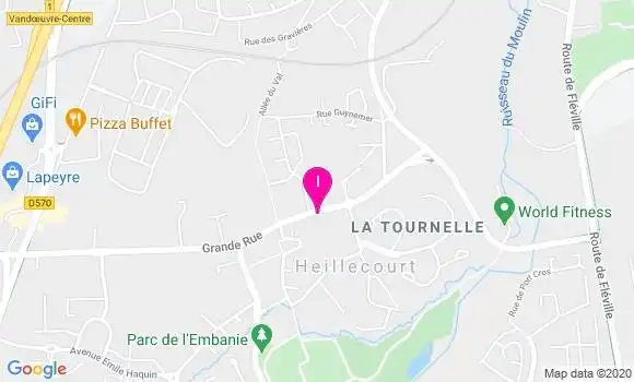 Localisation Josselin Toquet