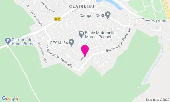 Localisation Sandrine Vigneron