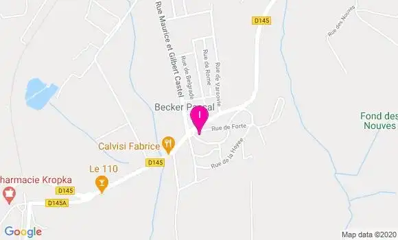 Localisation Pascal Becker
