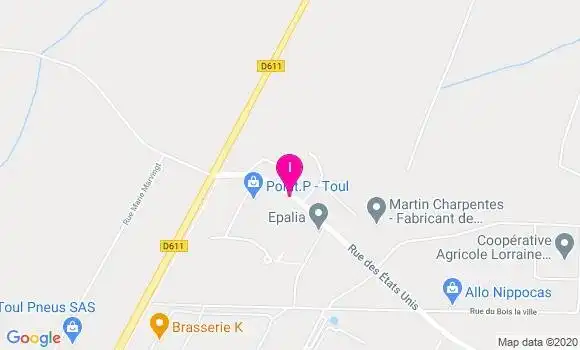 Localisation Sabine Lepine