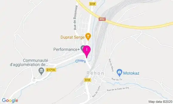Localisation Sabine Pierre
