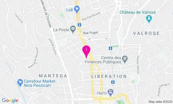 Localisation Cecile Tinel Bentura