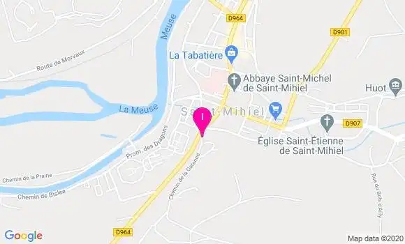 Localisation Isabelle Petrus