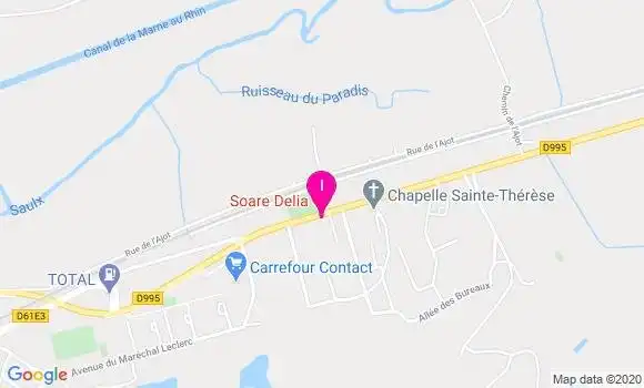 Localisation Nathalie Breuil
