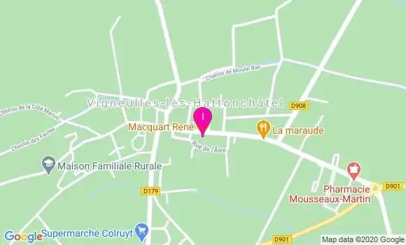 Localisation Melanie Gavard
