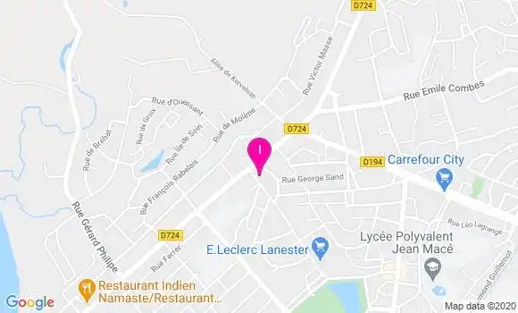 Localisation Maud Bonnet