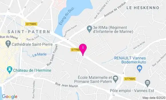 Localisation Terry Bonbon Moreni
