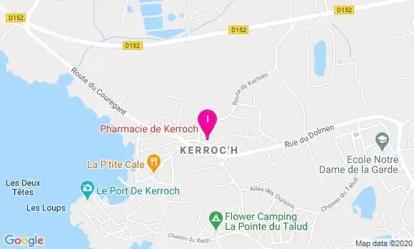 Localisation Servane Bihouis