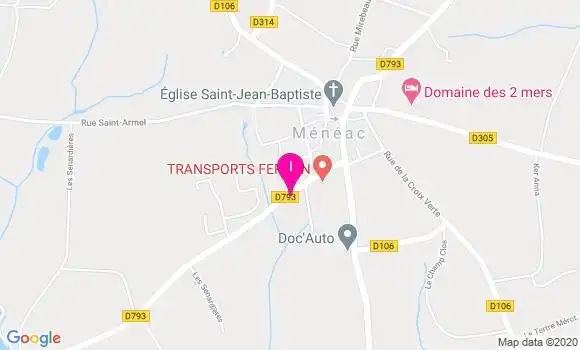 Localisation Christian Robin