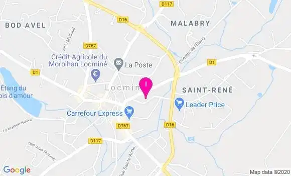 Localisation Sandrine Bargain
