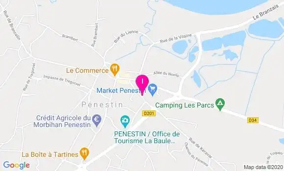 Localisation Nadine Bizeul