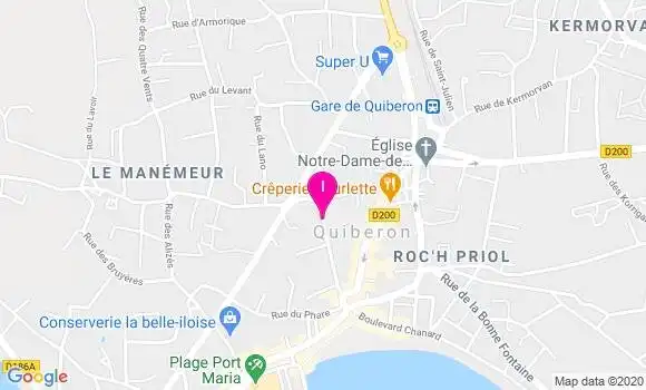 Localisation Sandrine Ballout