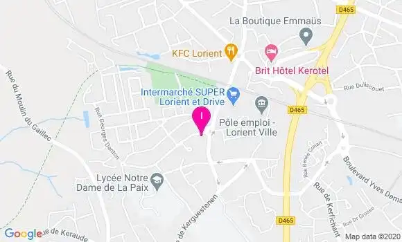 Localisation Gaetan Le Brisse