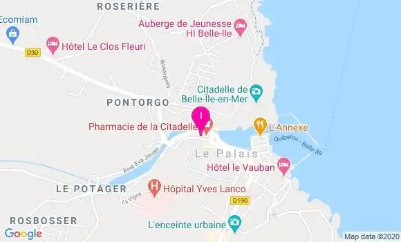 Localisation Benedicte Vincent Bertho