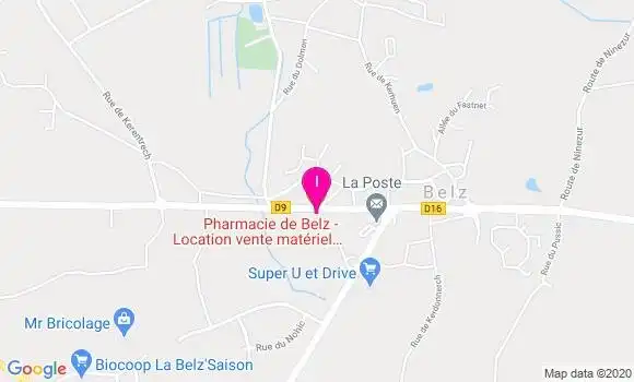 Localisation Gwenaelle Bellec