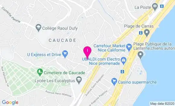 Localisation Odile Benedetto