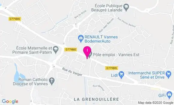 Localisation Gerald Grosboilliot